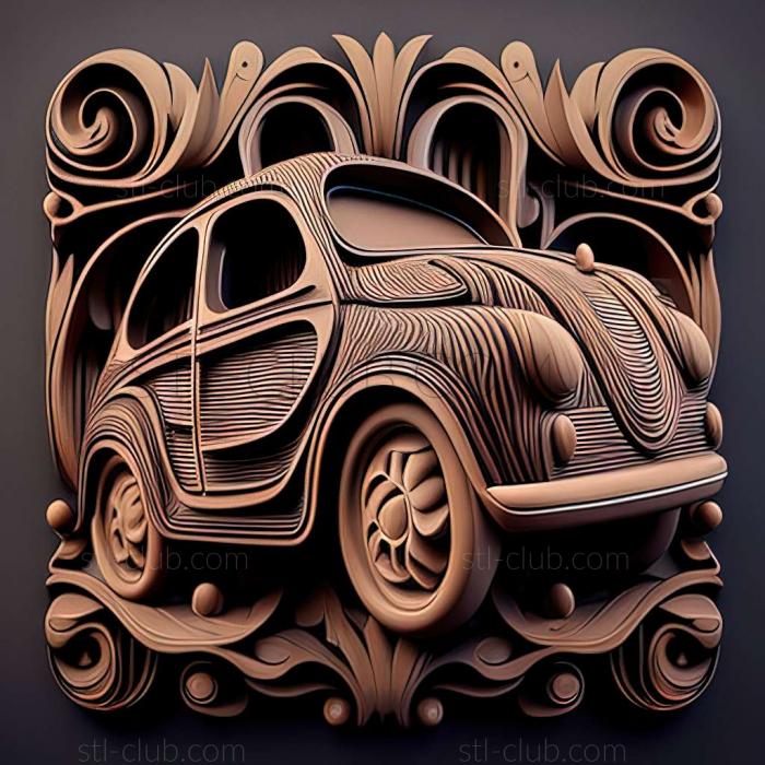 3D модель Fiat 520 (STL)